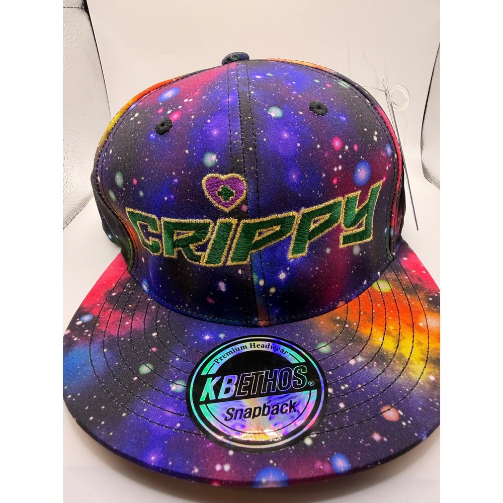 KBETHOS Galaxy Space Print Trippy Snapback Hat KNW1469 Multicolor Streetwear Cap